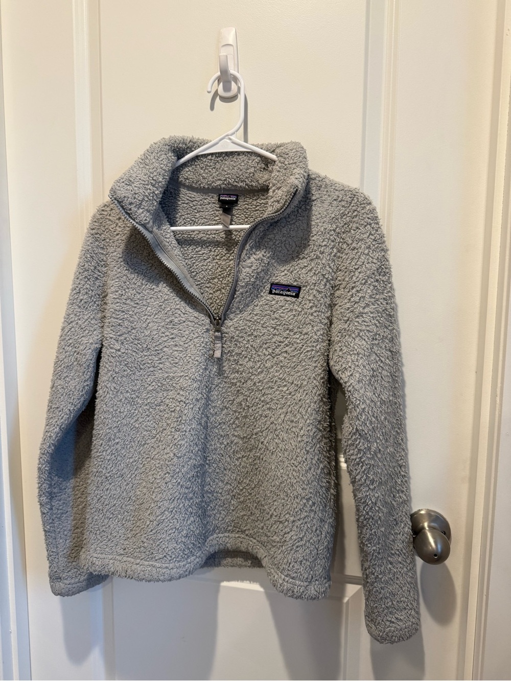 Patagonia Women’s Gray Fleece Pullover Jacket Size Small